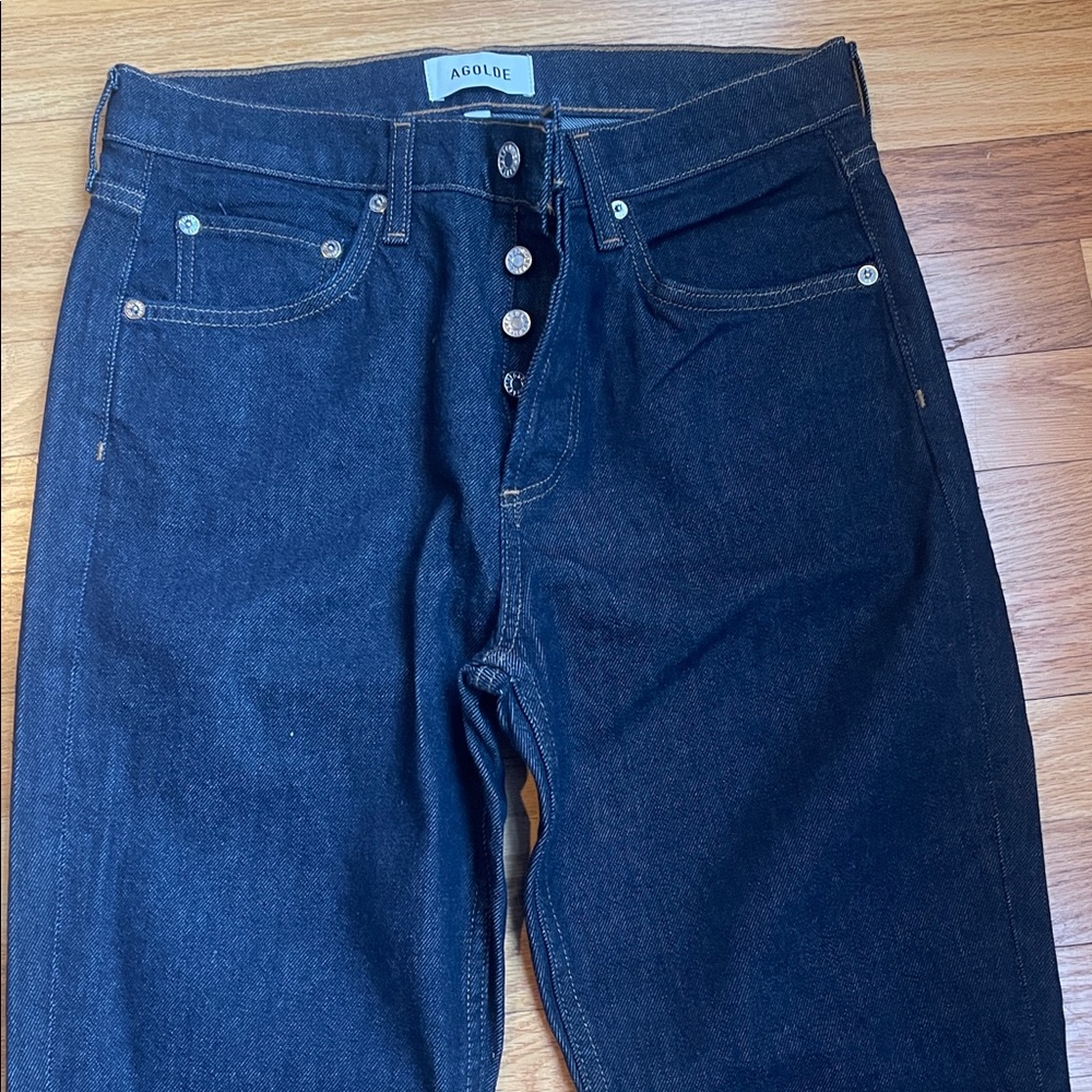 AGOLDE - Ingram Split Skinny Jeans in Rinse - Picture 4 of 4
